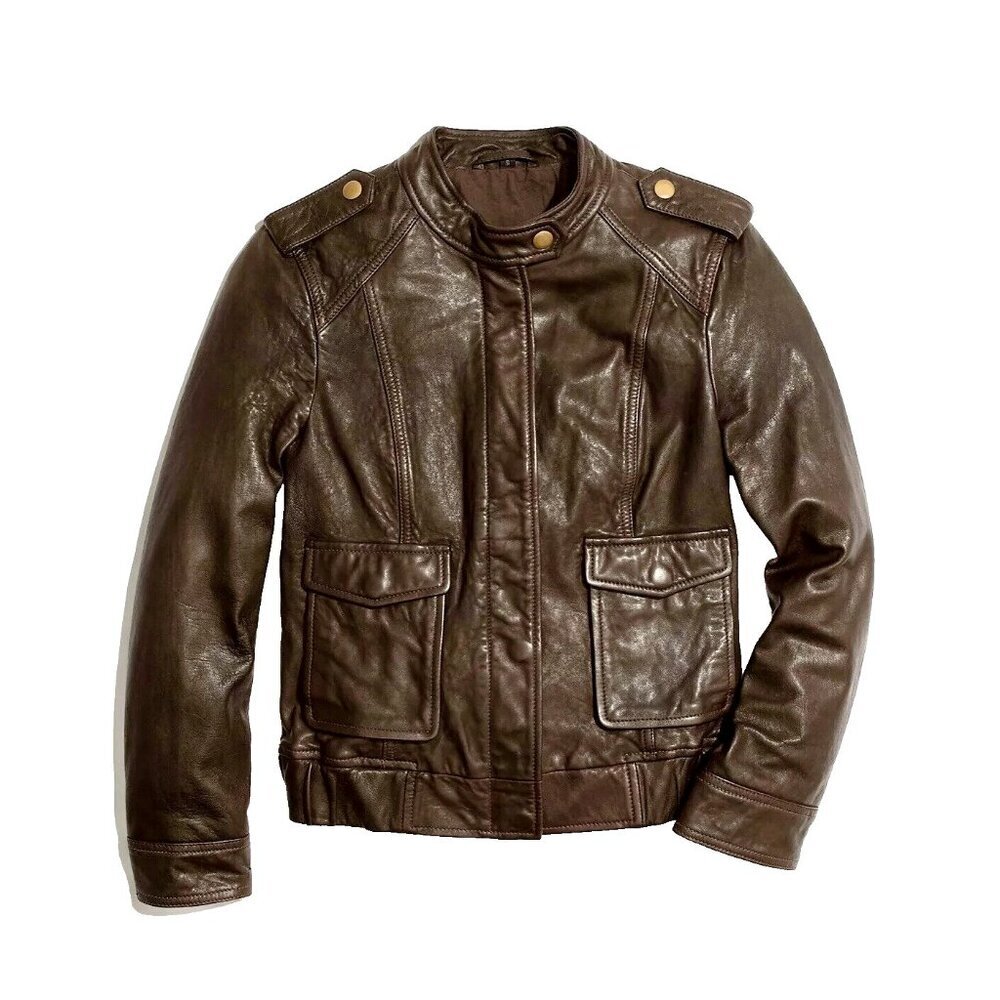Madewell Brown Leather Jacket